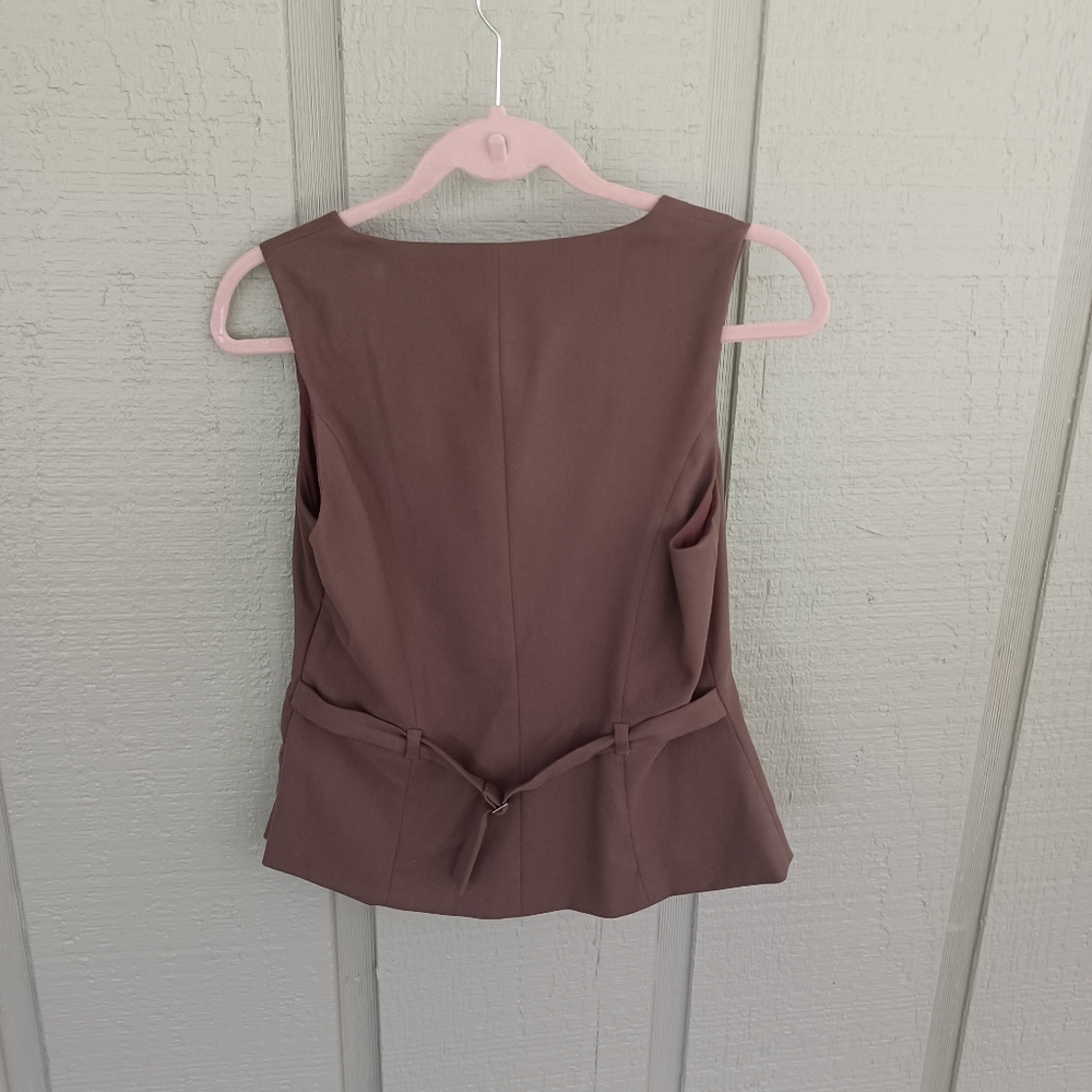 Reformation Brown Button-Down Top - image 5